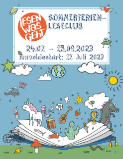 Sommerferien-Leseclub (= SFLC) Anmeldestart