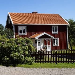 Schwedisches Holzhaus
