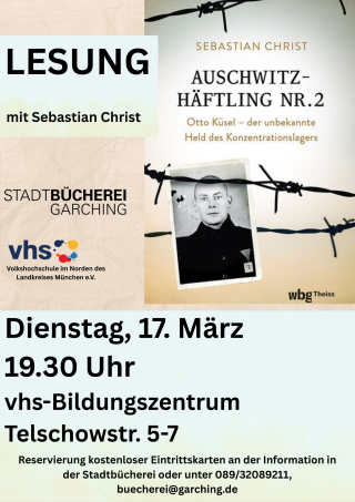 Lesung Christ VHS Plakat Lesung Christ VHS Plakat